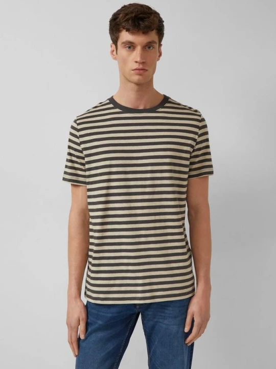 Zdjęcie produktu T-shirt w paski z fakturą przędzy płomieniowej s.Oliver