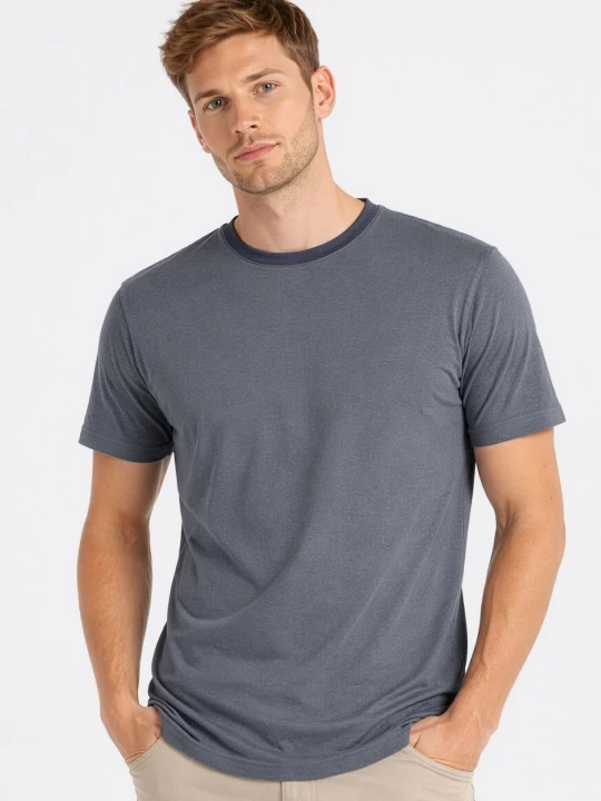 Zdjęcie produktu T-shirt w podstawowym stylu TM-RAGNAR Volcano Denim