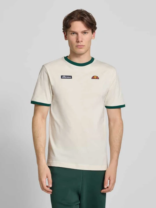 Zdjęcie produktu t-shirt w stylu retro model 'RINGETTO' Ellesse Złamany biały
