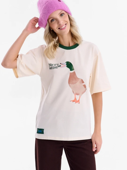 Zdjęcie produktu T-shirt Wild Quack x Cecilia Petterson XS / S