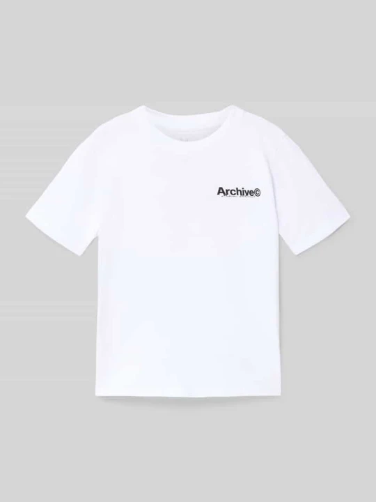 Zdjęcie produktu T-shirt z Bawełna Jack&Jones Biały