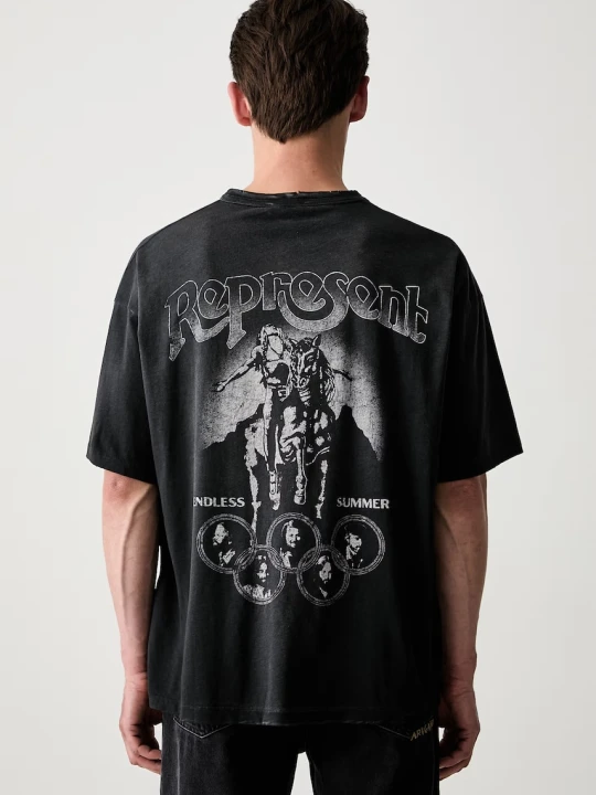 Zdjęcie produktu Represent T-shirt z bawełną męski