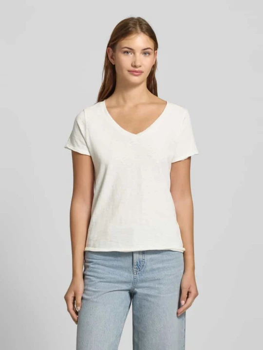 Zdjęcie produktu T-shirt o kroju regular fit z czystej bawełny Marc O'Polo Złamany biały