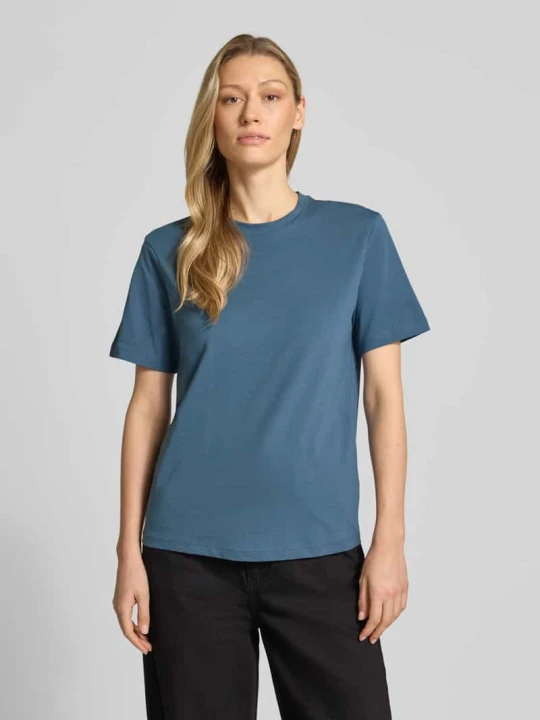 Zdjęcie produktu t-shirt z bawełny ekologicznej Jake*s Jeansowy niebieski