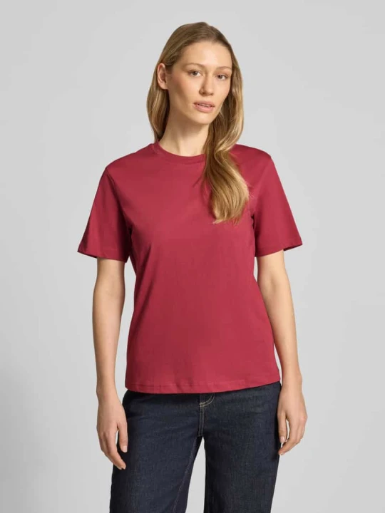 Zdjęcie produktu T-shirt z bawełny organicznej Jake*s Ciemnoczerwony