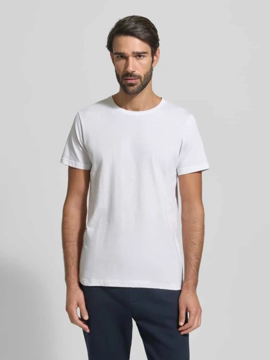 Zdjęcie produktu T-shirt z bawełny w zestawie 2 szt. MCNEAL Biały