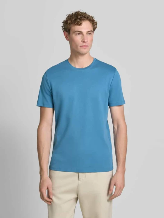 Zdjęcie produktu t-shirt z bawełny z okrągłym dekoltem Christian Berg