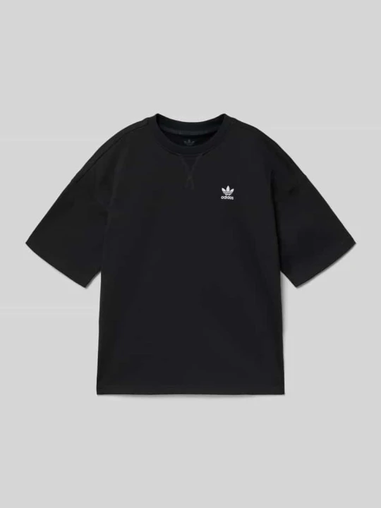 Zdjęcie produktu T-shirt z czystej Bawełny adidas Originals Czarny