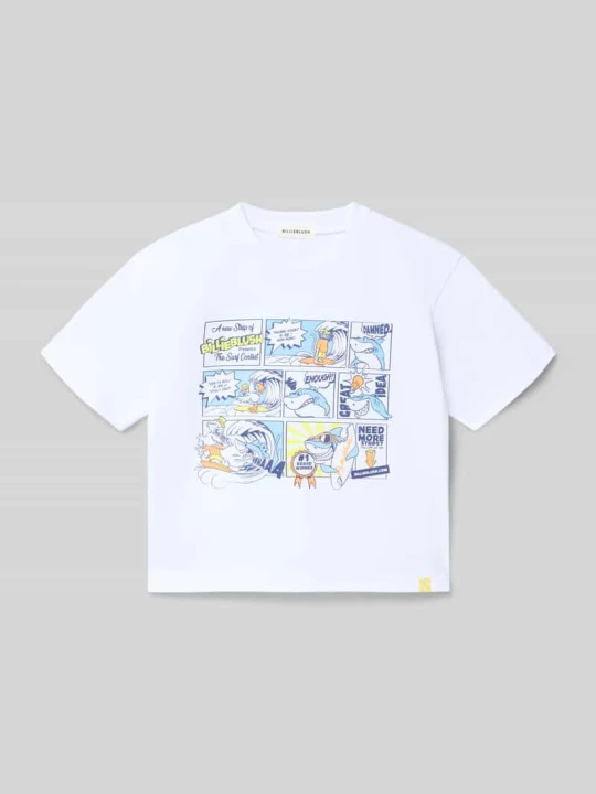Zdjęcie produktu T-shirt z czystej Bawełny Billieblush Biały