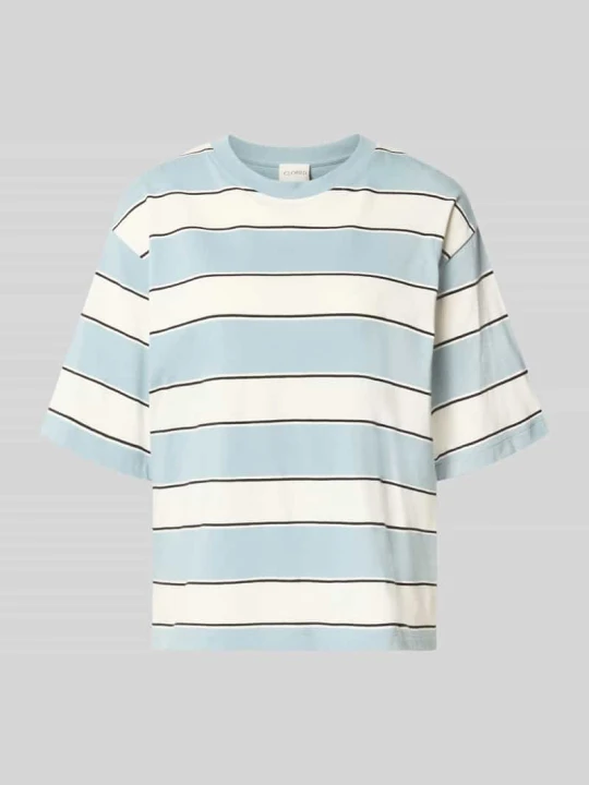 Zdjęcie produktu T-shirt z czystej bawełny Closed Błękitny