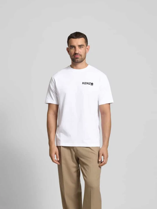 Zdjęcie produktu T-shirt z czystej bawełny Kenzo Biały