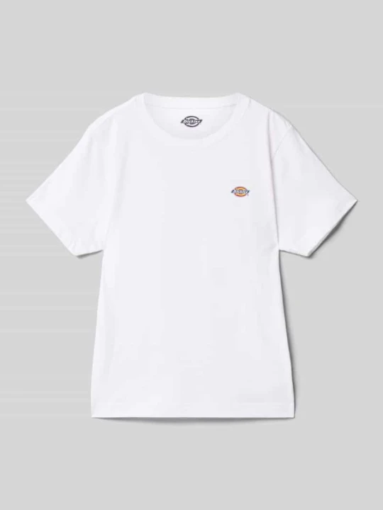 Zdjęcie produktu T-shirt z czystej bawełny model ‘YOUTH MAPLETON’ Dickies Biały