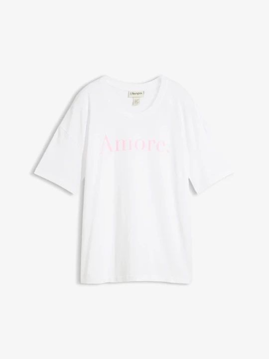 Zdjęcie produktu T-shirt z czystej bawełny organicznej BonPrix biały