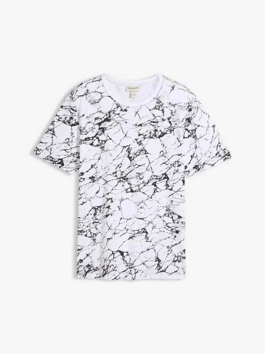 Zdjęcie produktu T-shirt z czystej bawełny organicznej BonPrix biały