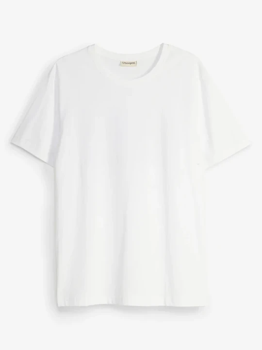 Zdjęcie produktu T-shirt z czystej bawełny organicznej BonPrix biały