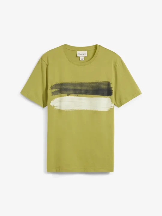 Zdjęcie produktu T-shirt z czystej bawełny organicznej BonPrix zielony