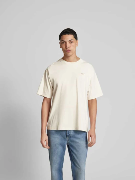 Zdjęcie produktu T-shirt z czystej bawełny Won Hundred Biały