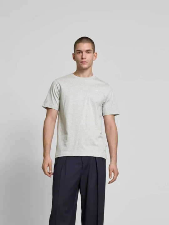 Zdjęcie produktu T-shirt z czystej bawełny Wood Wood Jasnoszary