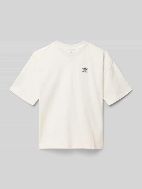 Zdjęcie produktu Koszulka z detalem etykiety adidas Originals Biały