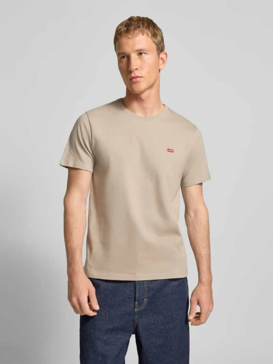 Zdjęcie produktu T-shirt z detalem z logo Levi's Khaki