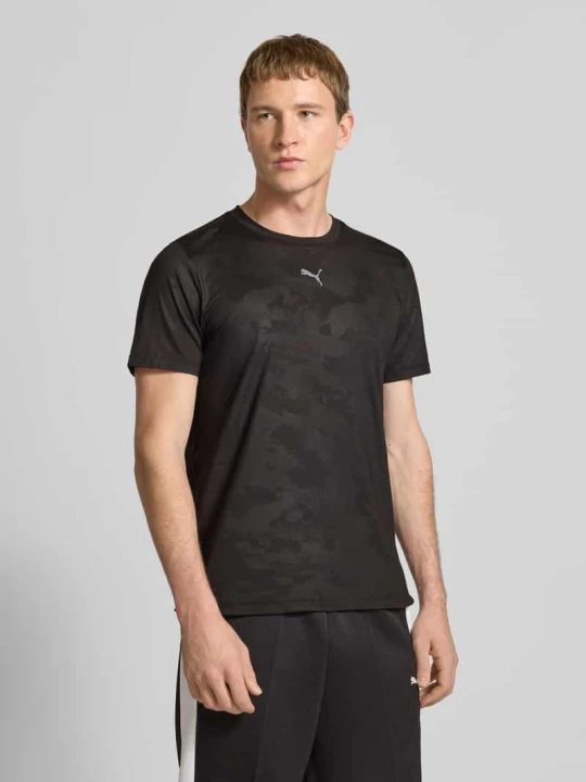 Zdjęcie produktu T-shirt z detalem z logo Model 'CLOUDSPUN' Puma Czarny