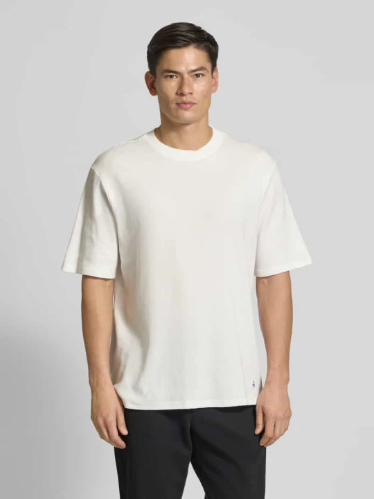 Zdjęcie produktu T-shirt z detalem z logo model ‘hudson’ Matinique Biały