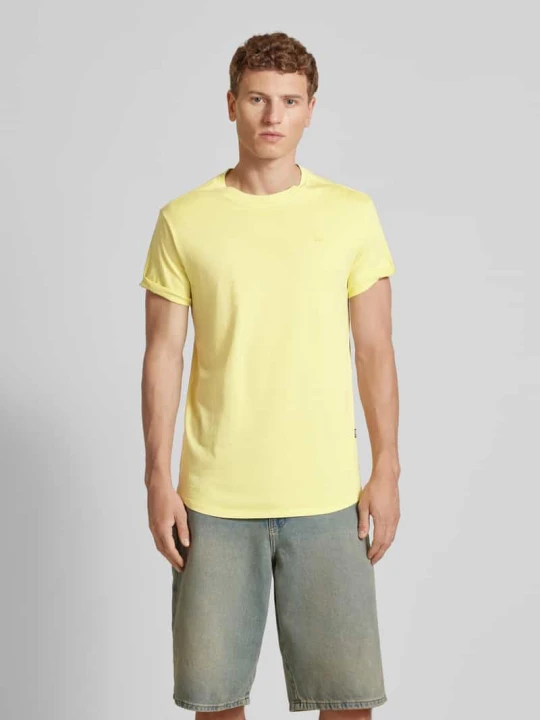 Zdjęcie produktu T-shirt z detalem z logo model ‘Lash’ G-Star Raw Żółty