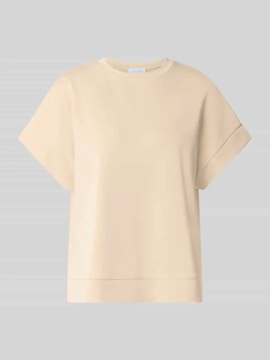 Zdjęcie produktu T-shirt z elastycznymi wykończeniami Rich & Royal Beżowy