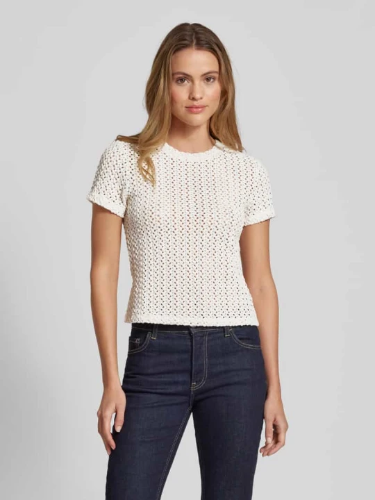 Zdjęcie produktu T-shirt z fakturowanym wzorem Jake*s Écru