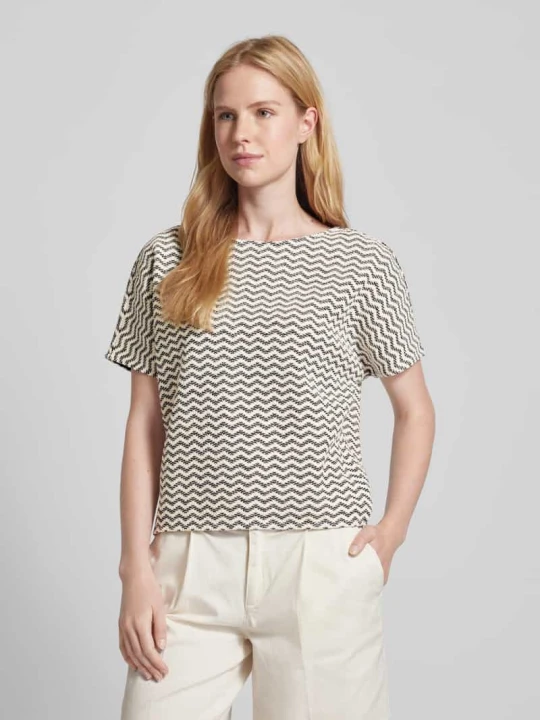 Zdjęcie produktu T-shirt z fakturowanym wzorem Someday Czarny
