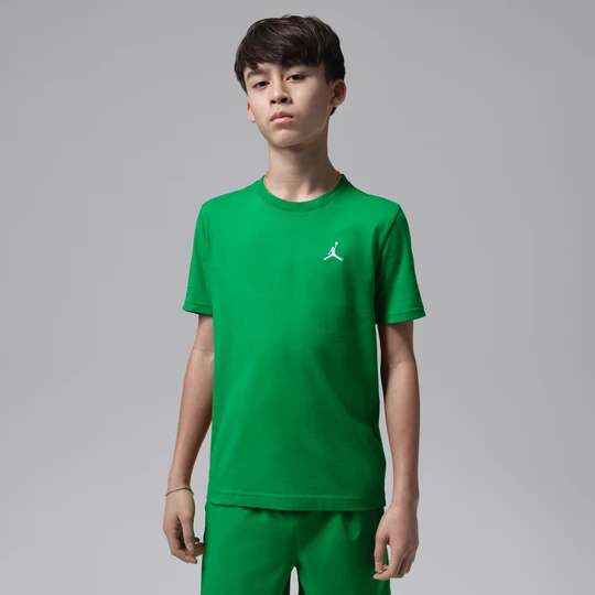 Zdjęcie produktu T-shirt z haftem dla dużych dzieci Jumpman Air Jordan - Zieleń