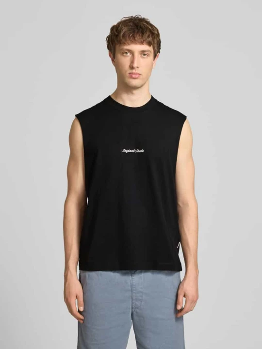Zdjęcie produktu t-shirt z haftem Jack&Jones Czarny