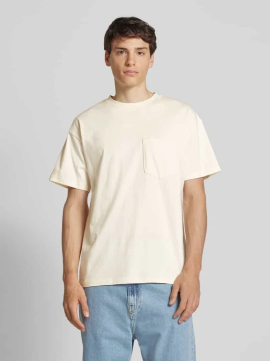 Zdjęcie produktu T-shirt z kieszenią na piersi BLKVIS Biały