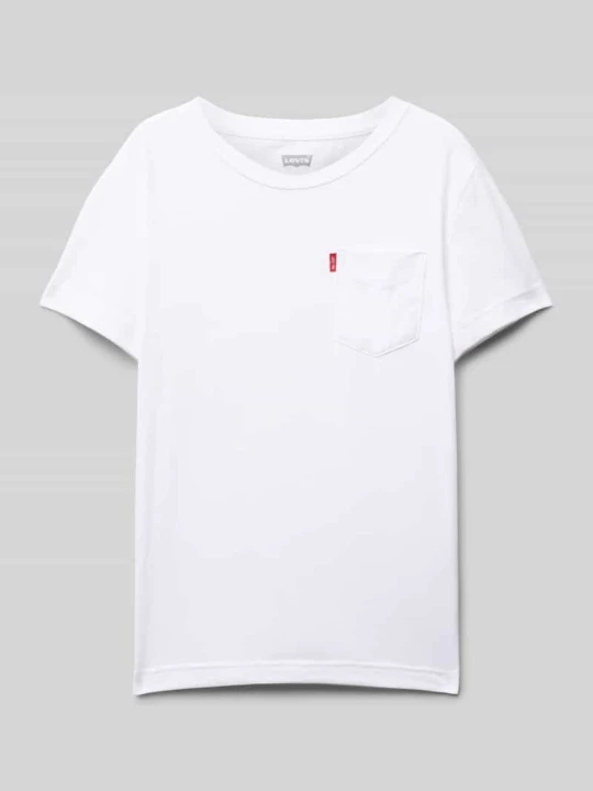 Zdjęcie produktu T-shirt z kieszenią na piersi Levi's Biały