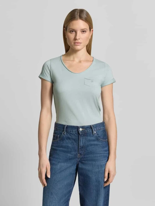 Zdjęcie produktu T-shirt z kieszenią na piersi model 'GS23' G.I.G.A. DX Jasnoniebieski