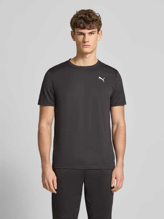 Zdjęcie produktu T-shirt z logo i okrągłym dekoltem Puma Czarny