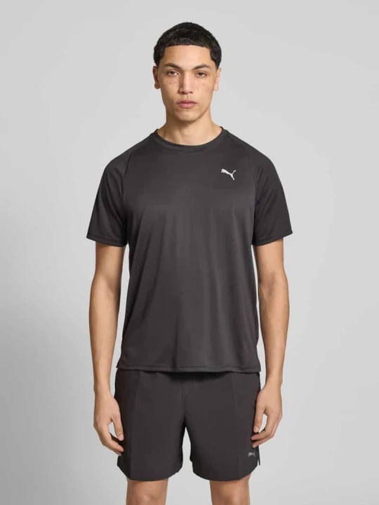 Zdjęcie produktu t-shirt z logo i okrągłym dekoltem Puma Czarny