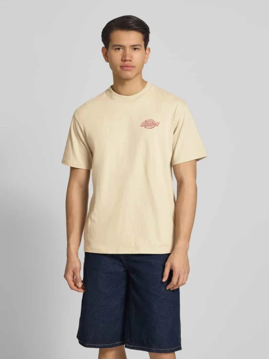 Zdjęcie produktu t-shirt z logo model 'MILLVILLE' Dickies Beżowy