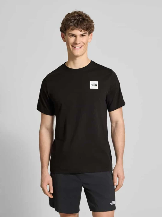 Zdjęcie produktu T-shirt z mieszanki bawełny Model 'EVOLUTION' The North Face Czarny