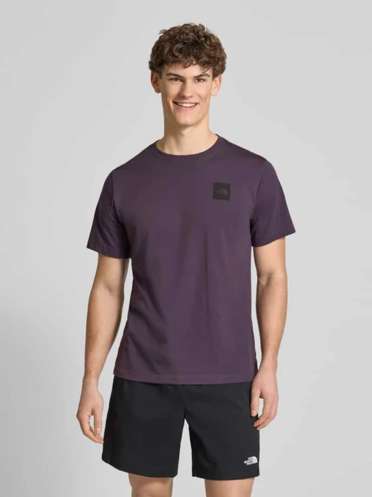 Zdjęcie produktu T-shirt z mieszanki bawełny Model 'EVOLUTION' The North Face Fioletowy