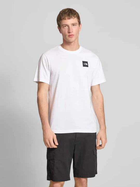 Zdjęcie produktu T-shirt z mieszanki bawełny Model 'EVOLUTION' The North Face Biały