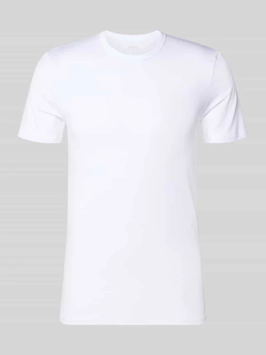 Zdjęcie produktu T-shirt z mieszanki modalu z okrągłym dekoltem Mey Biały