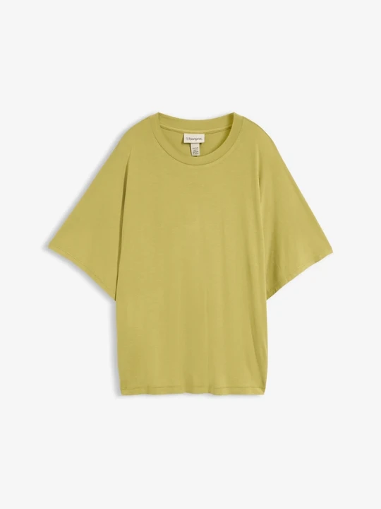 Zdjęcie produktu T-shirt z mieszanki wiskozy BonPrix zielony