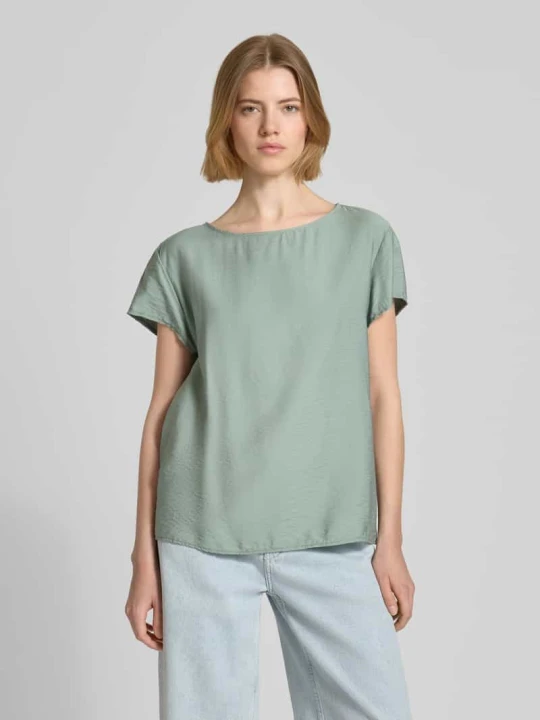 Zdjęcie produktu T-shirt z mieszanki wiskozy, krój regular fit Betty Barclay Miętowy