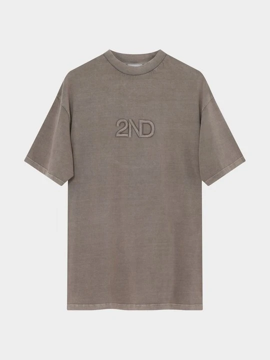 Zdjęcie produktu T-shirt z nadrukiem 2nd Day taupe