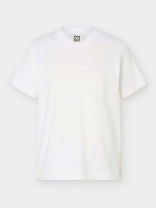 Zdjęcie produktu T-shirt z nadrukiem 66 North biały