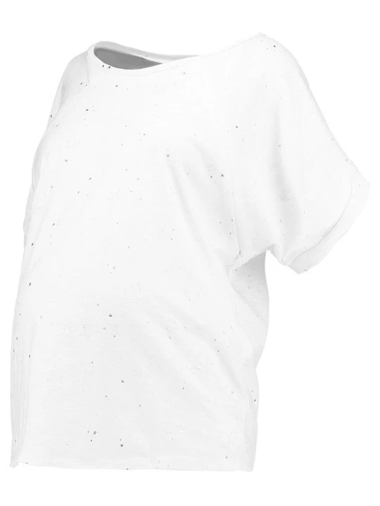 Zdjęcie produktu T-shirt z nadrukiem 9Fashion biały