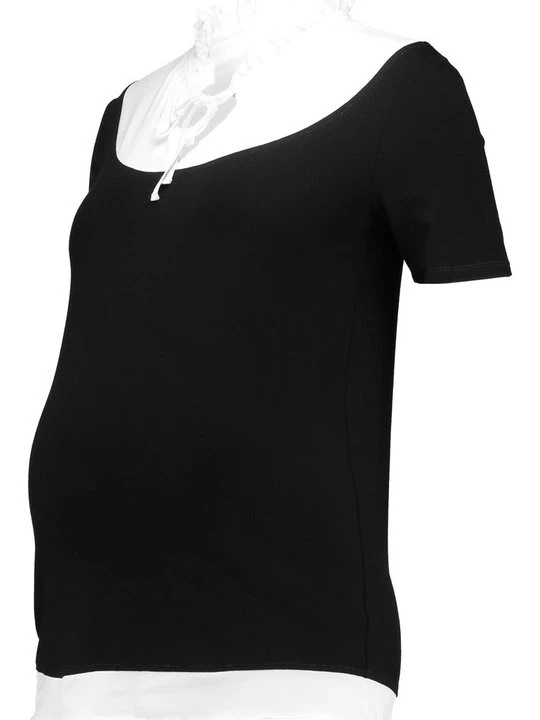Zdjęcie produktu T-shirt z nadrukiem 9Fashion czarny