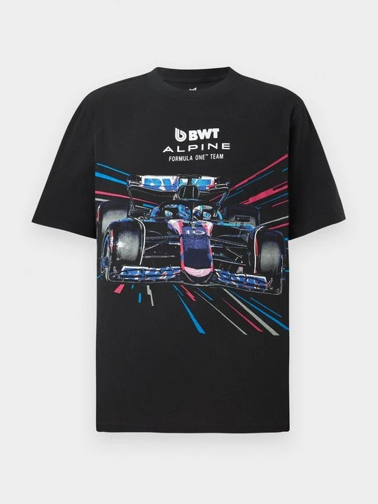 Zdjęcie produktu T-shirt z nadrukiem Abercrombie & Fitch czarny