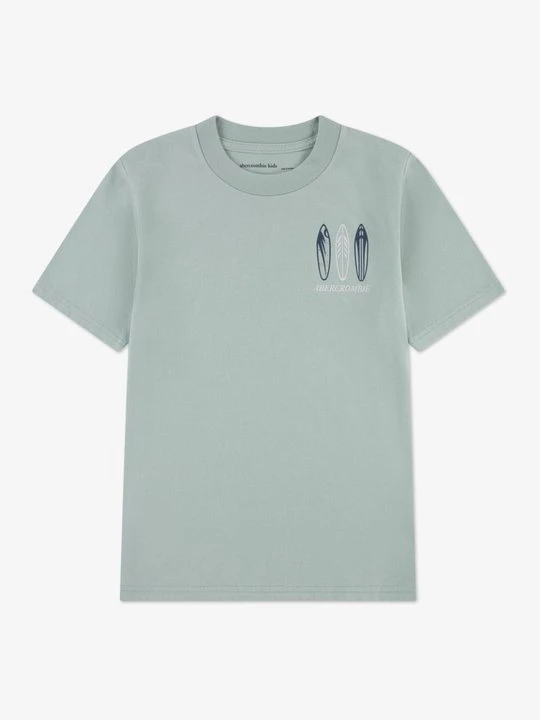 Zdjęcie produktu T-shirt z nadrukiem Abercrombie & Fitch zielony